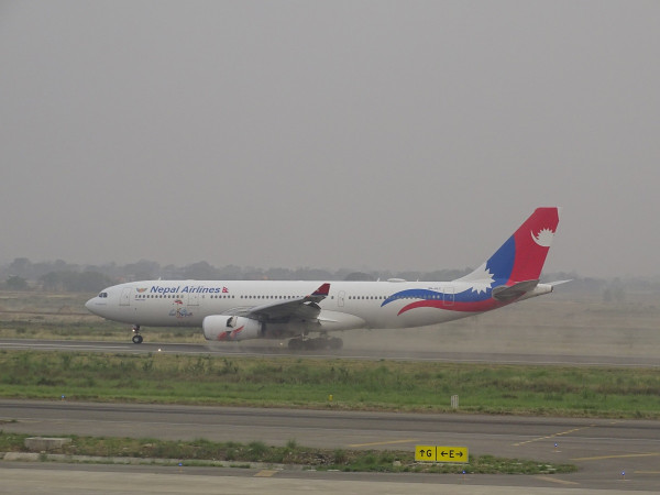 निगमको वाइडबडी जहाज दुई महिनापछि इटालीबाट फर्कियो